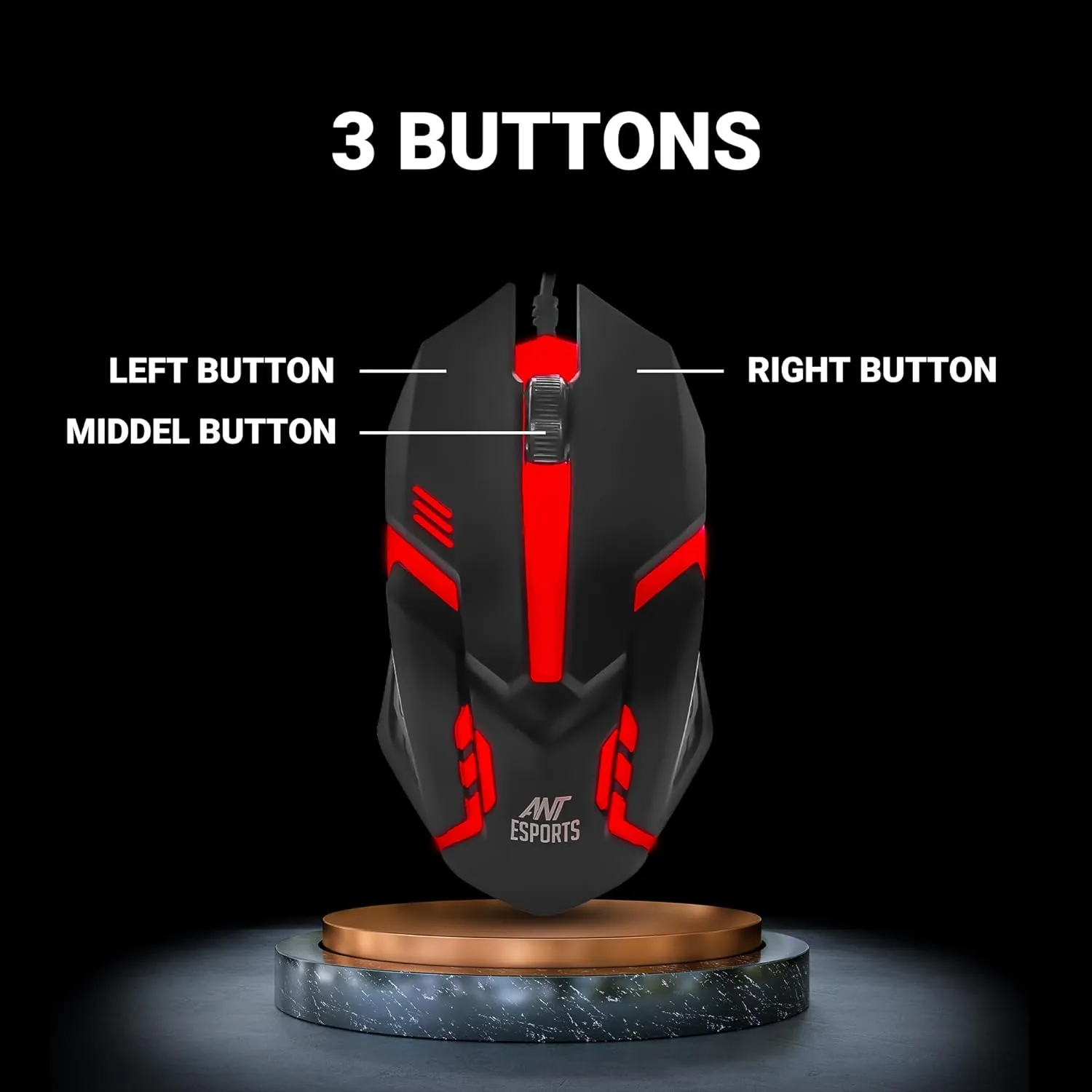 Ant Esports USB Gaming Mouse GM45 view 5